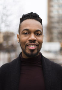 photo of Devon Betts on East Campus Mall