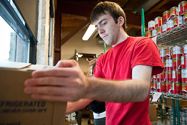 UW-Madison students are able to volunteer for countless efforts across campus (Bryce Richter/UW-Madison).