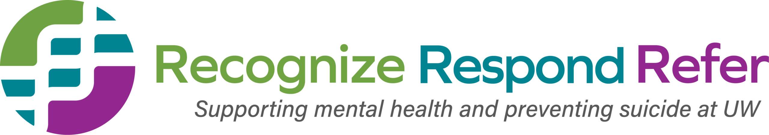 Recognize, Respond, Refer logo