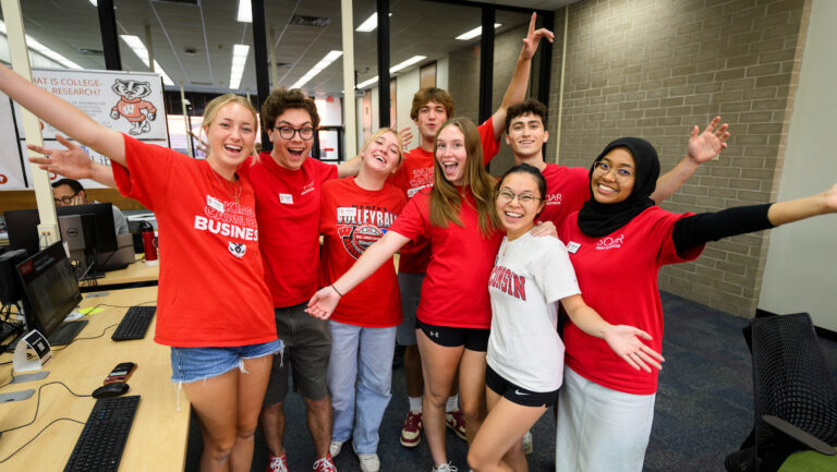 SOAR peer advisors gather for a group portrait